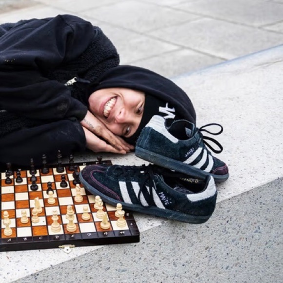 ADIDAS | MAITÉ STEENHOUDT SKATEBOARDING SAMBA ADV SIZE 6.5 COLLABORATION - Picture 5 of 16